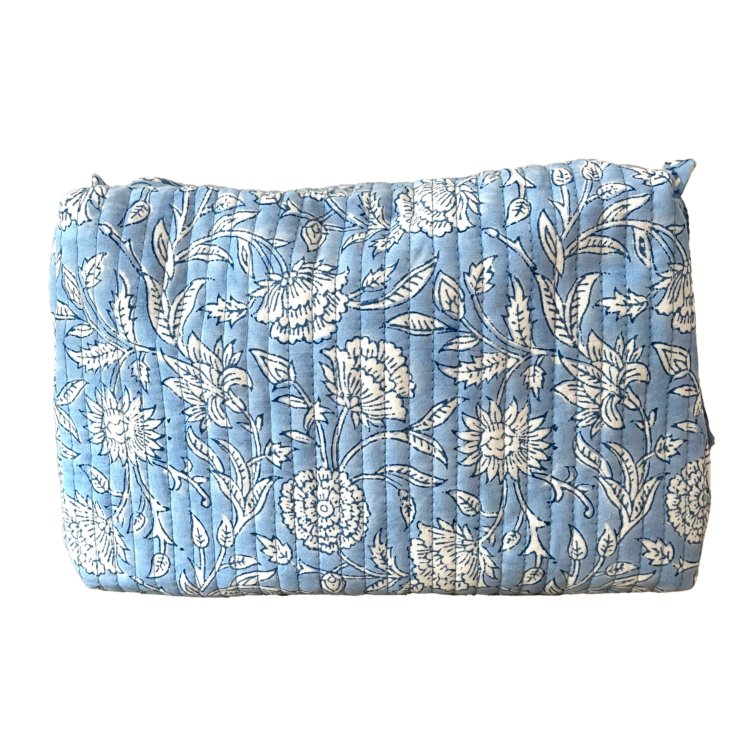 LARGE BATH BAG - POWDER BLUE