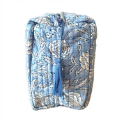 LARGE BATH BAG - POWDER BLUE
