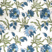 LAPTOP CASE - BLUE WILDFLOWERS