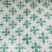 COTTON WASH BAG - GREEN CLOVER