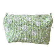 LARGE BATH BAG - SAGE GREEN