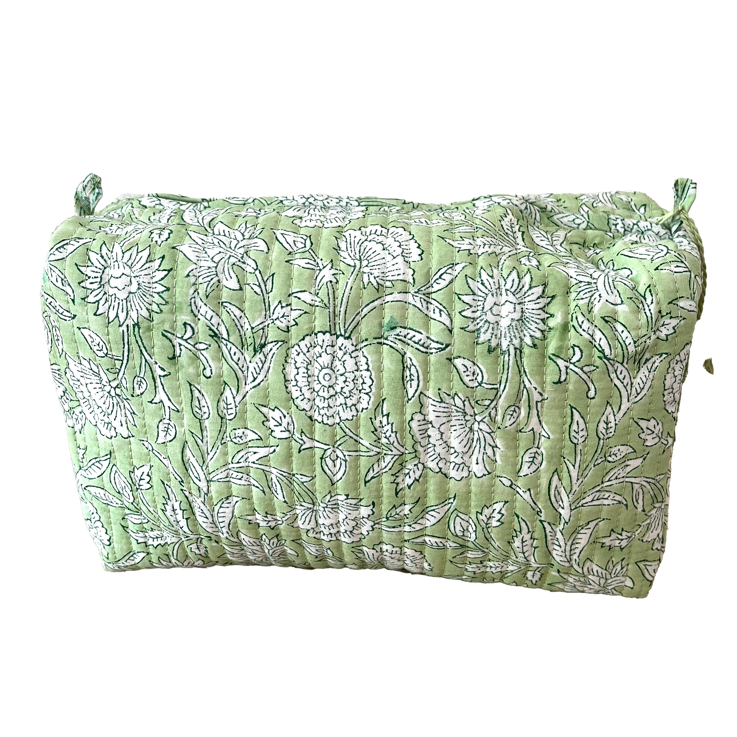 LARGE BATH BAG - SAGE GREEN