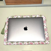 LAPTOP CASE - PINK WILDFLOWERS