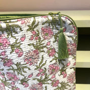 LAPTOP CASE - PINK WILDFLOWERS