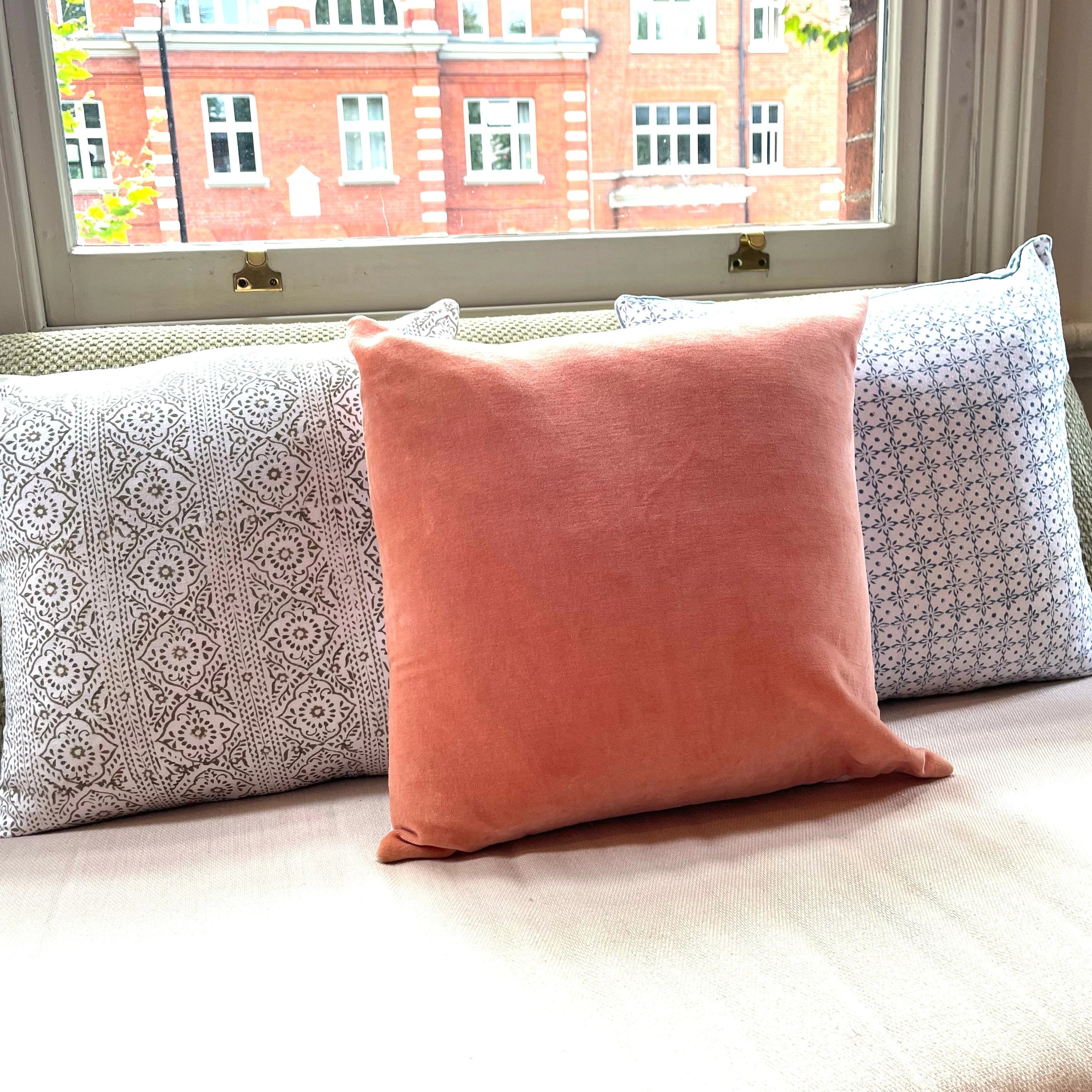 VELVET CUSHIONS