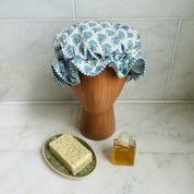 SHOWER CAP - BLUE DAISY