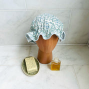 SHOWER CAP - BLUE DITSY