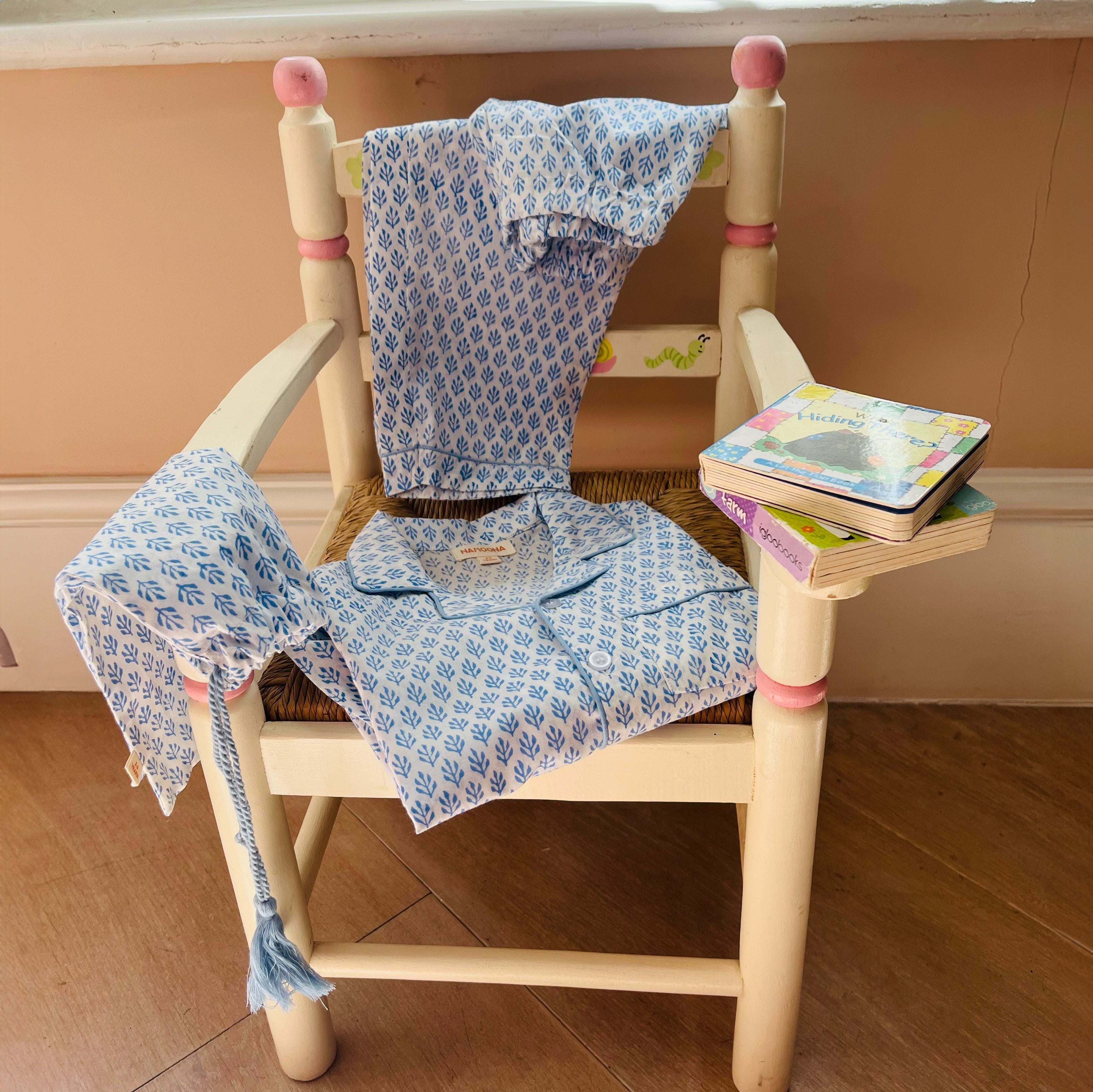 CHILDREN'S PYJAMAS - BLUE FERN