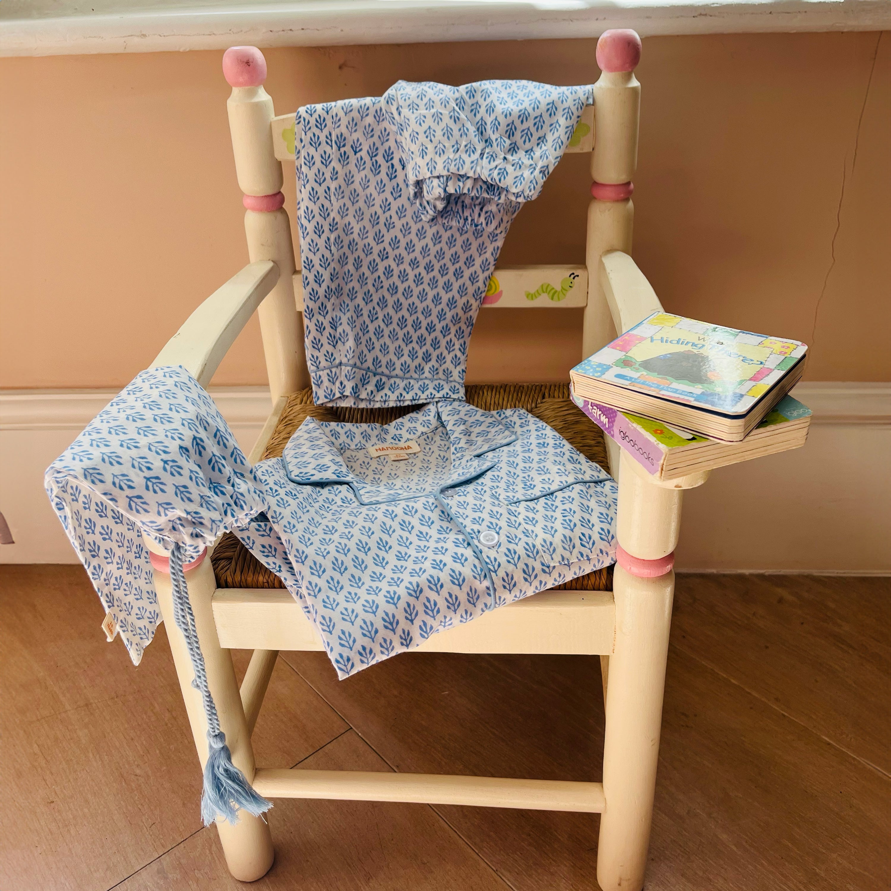 CHILDREN'S PYJAMAS - BLUE FERN