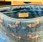 LAPTOP CASE - SKY BLUE HORSE