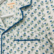 CHILDREN'S PYJAMAS - BLUE ROSEBUD
