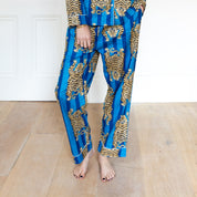 COTTON PYJAMAS - BLUE TIGER