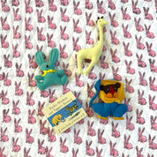 ORGANIC COTTON BABY QUILT - PINK BUNNY