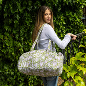 WEEKEND BAG - GREEN FLORAL