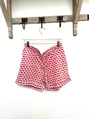 PYJAMA SHORTS - PINK ELEPHANT