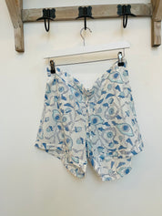 PYJAMA SHORTS - BLUE BUTTERCUP