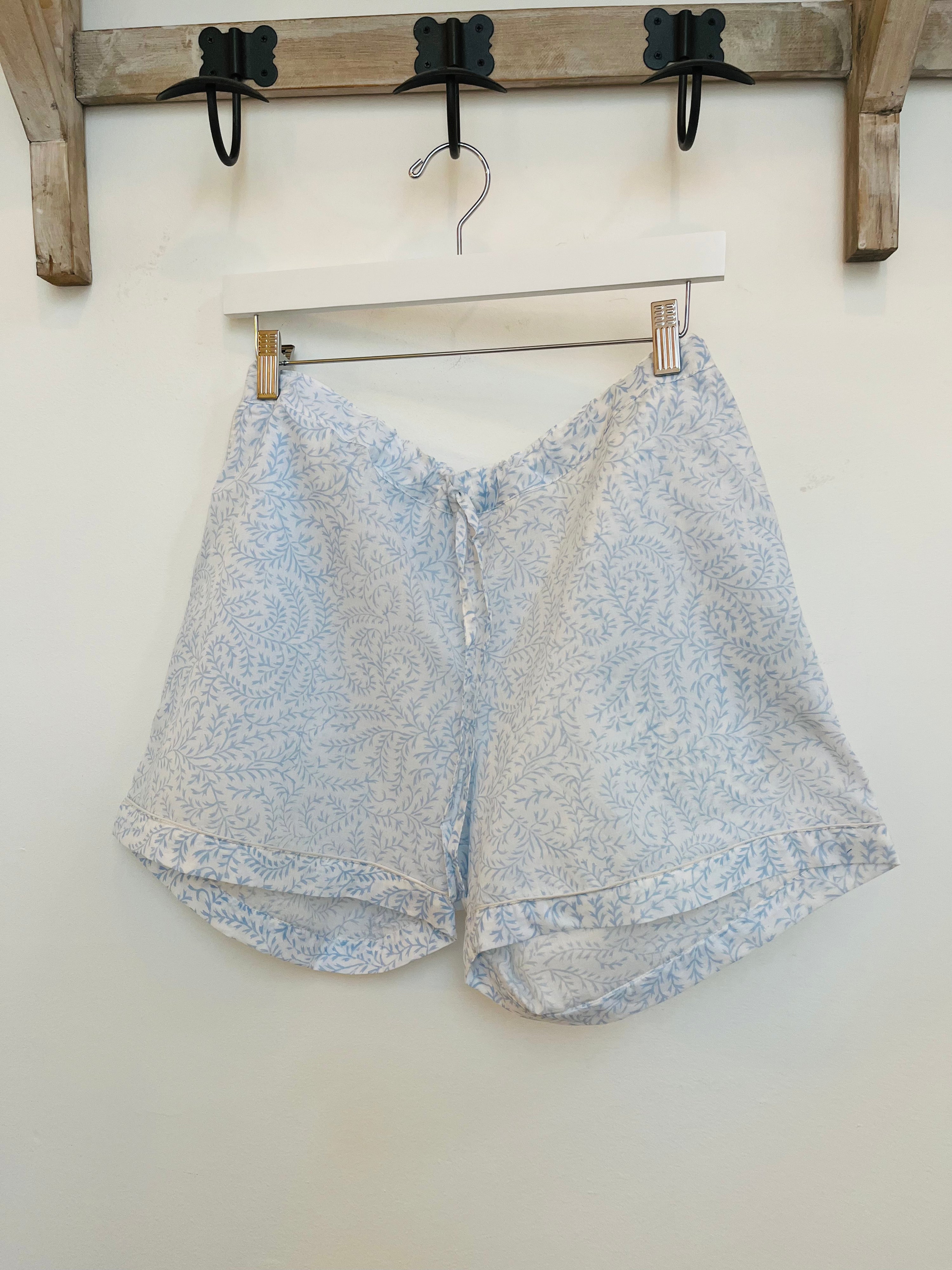 PYJAMA SHORTS - BLUE TRAIL