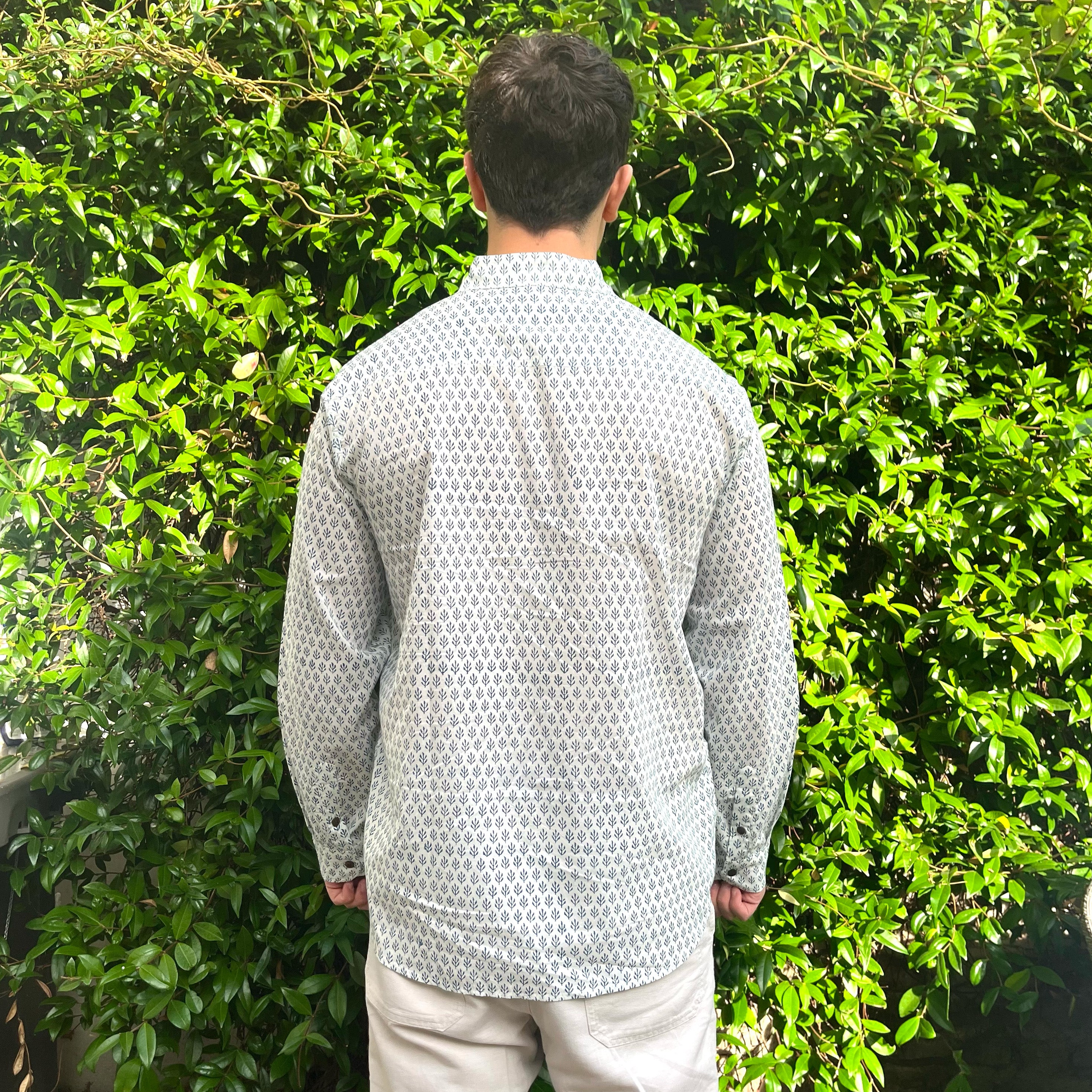 COTTON SHIRT  -  CLASSIC NAVY