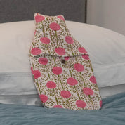 HOT WATER BOTTLE -  PINK MARIGOLD