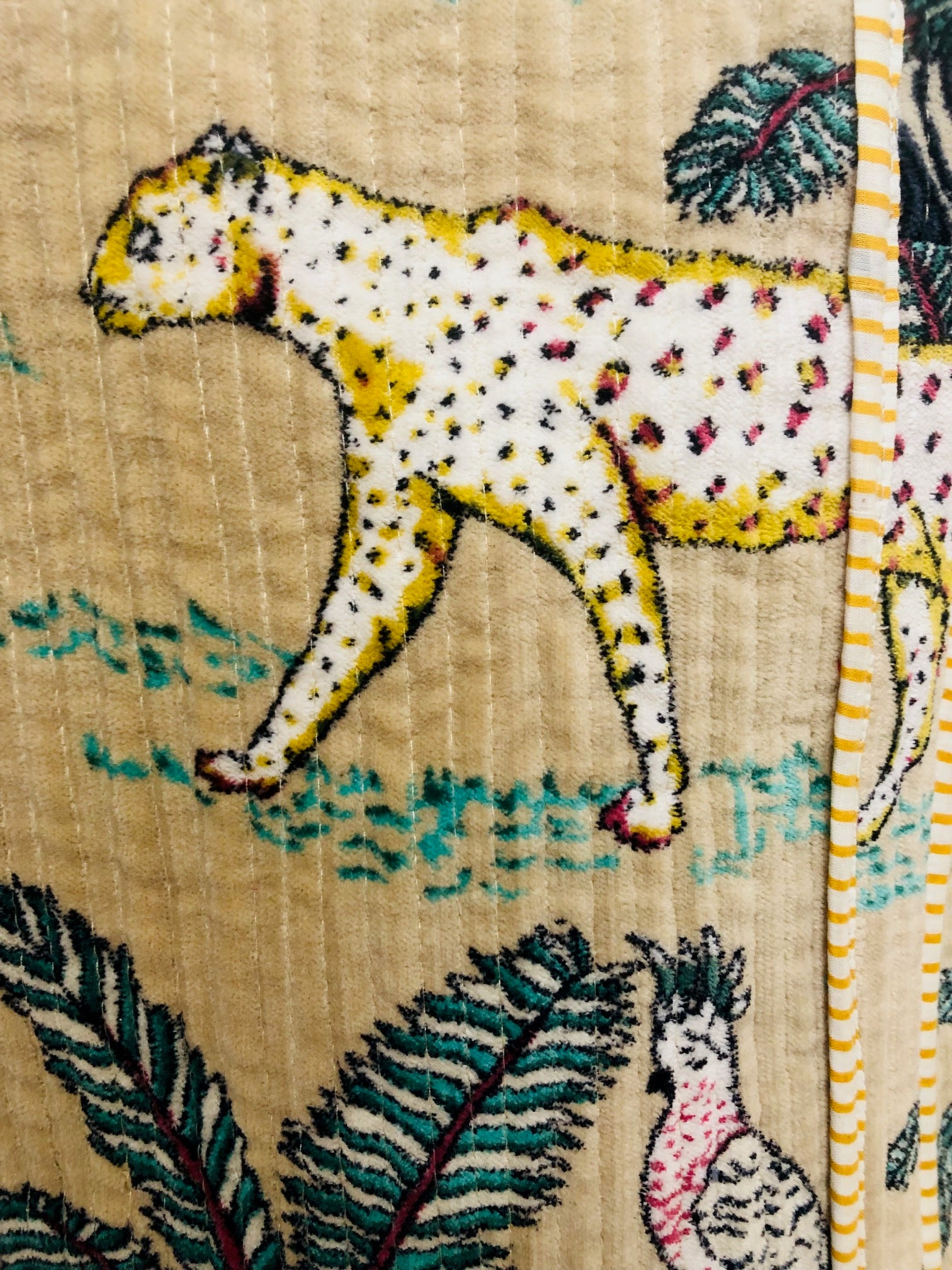 VELVET BAG - BEIGE