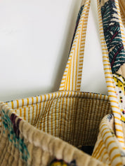 VELVET BAG - BEIGE