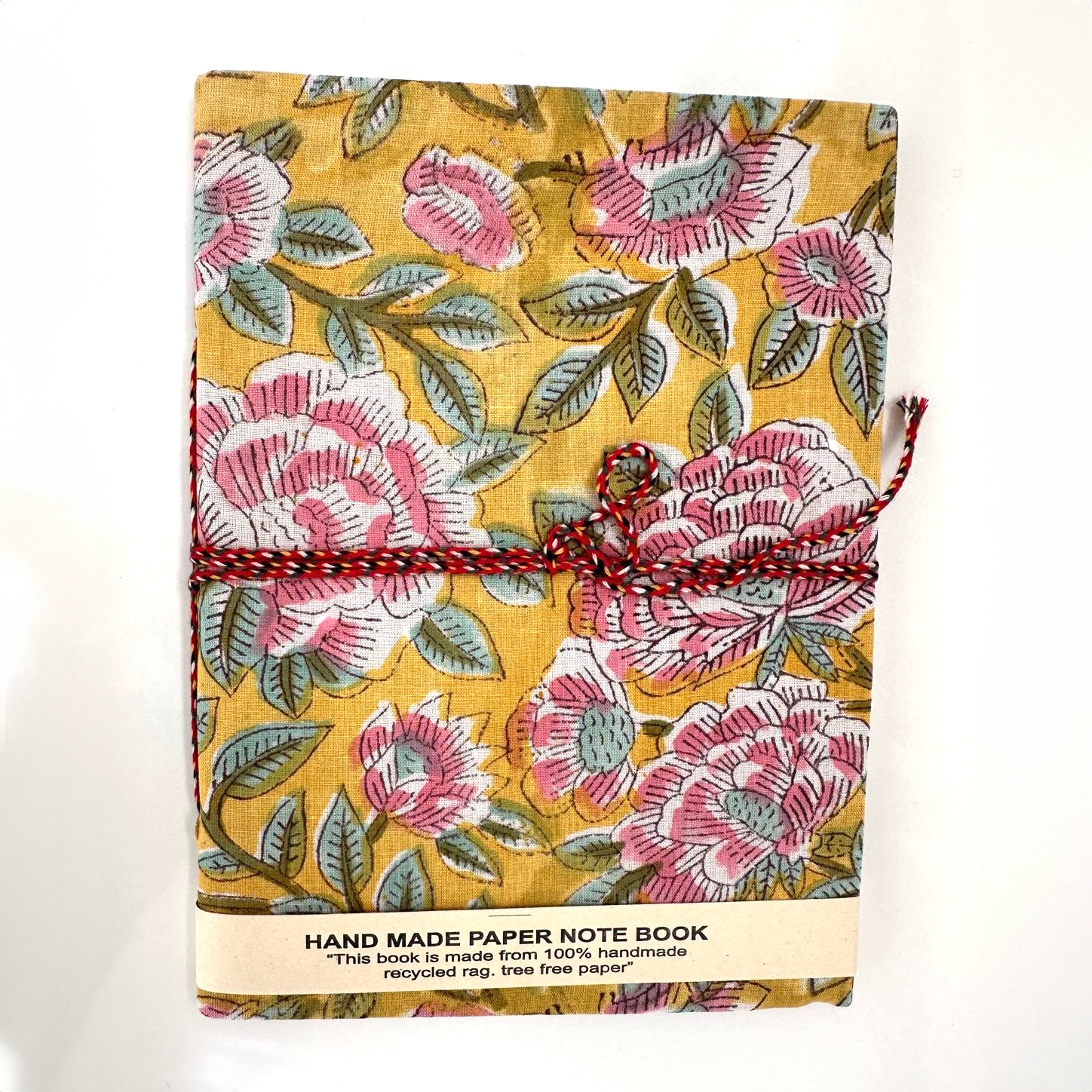 HAND MADE NOTEBOOK - BLOOMING PINK