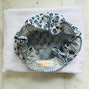 SHOWER CAP - BLUE BUTI
