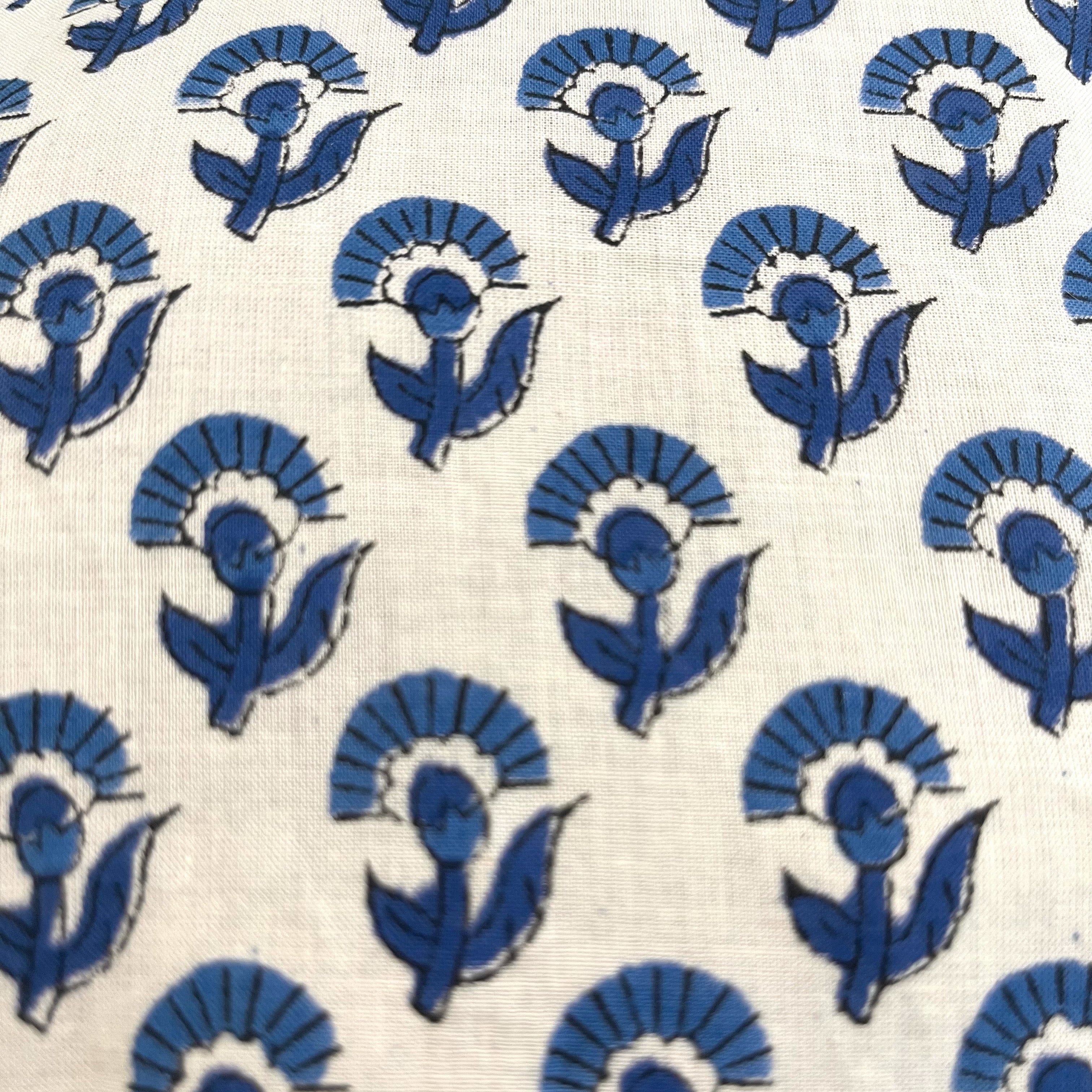 SHOWER CAP - BLUE BUTI