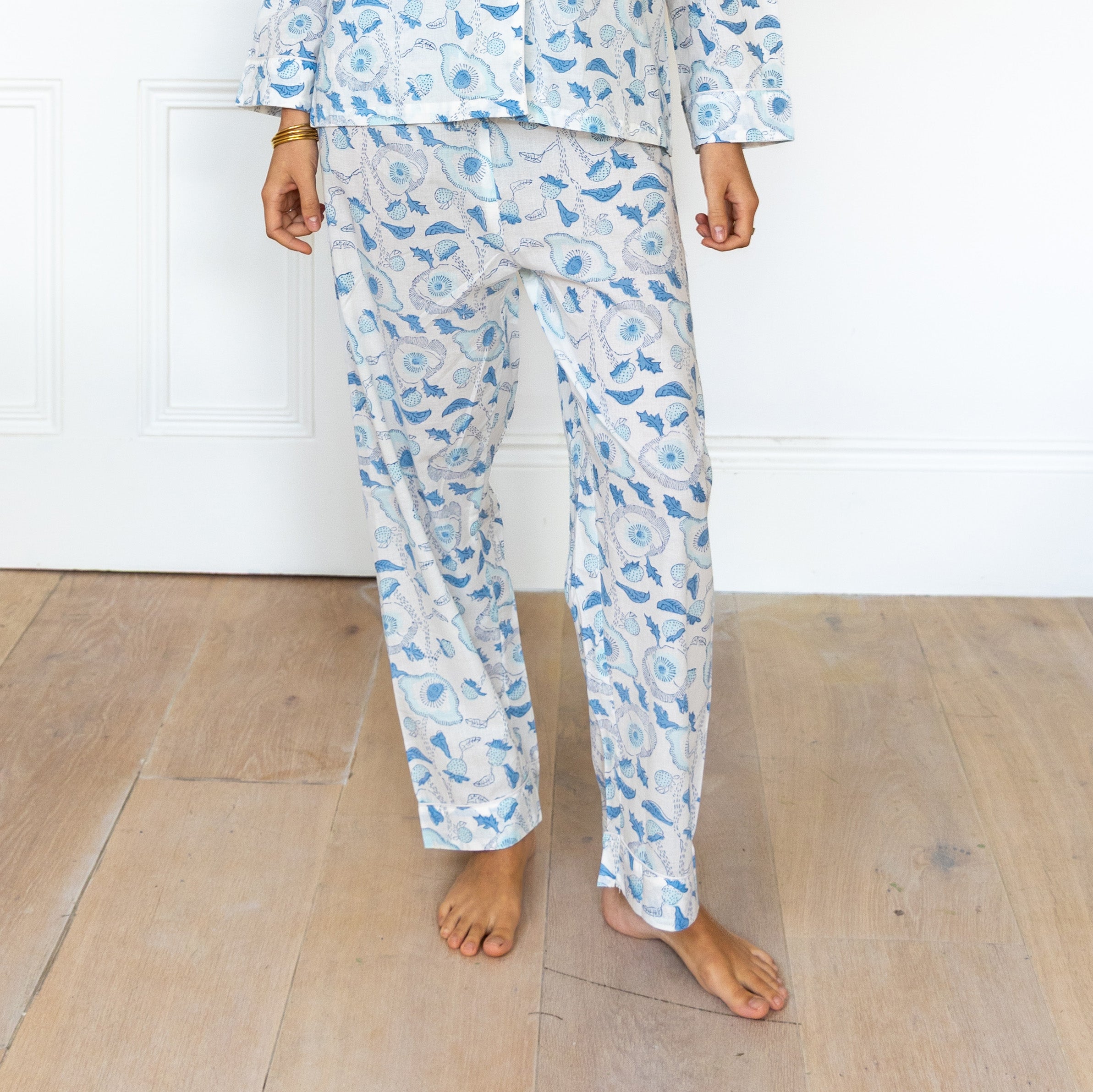 COTTON PYJAMAS - BLUE  BUTTERCUP