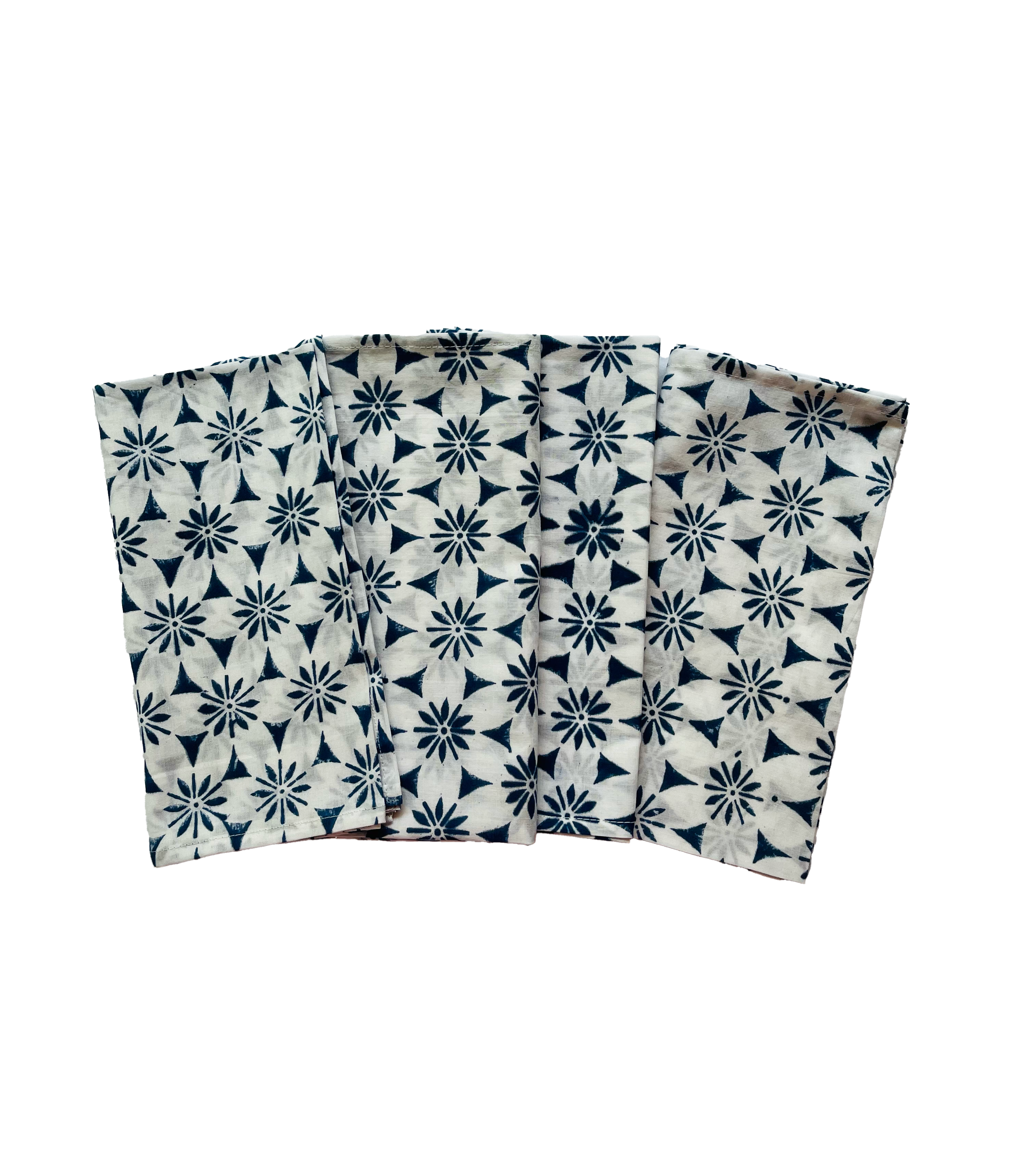 COTTON NAPKINS - BLUE DAISY