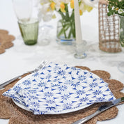 LIGHTWEIGHT NAPKINS - BLUE DAISY
