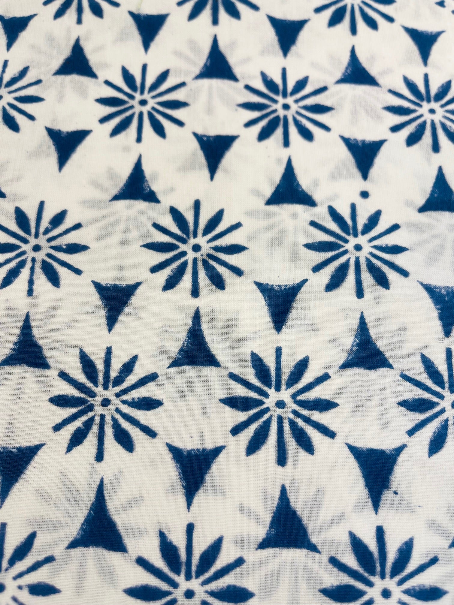 COTTON NAPKINS - BLUE DAISY