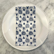 LIGHTWEIGHT NAPKINS - BLUE DAISY