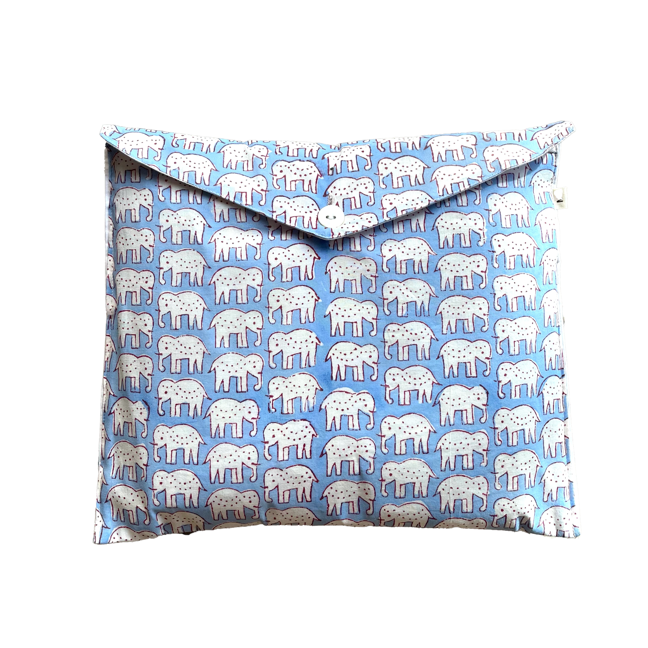 COTTON PYJAMAS - BLUE ELEPHANT
