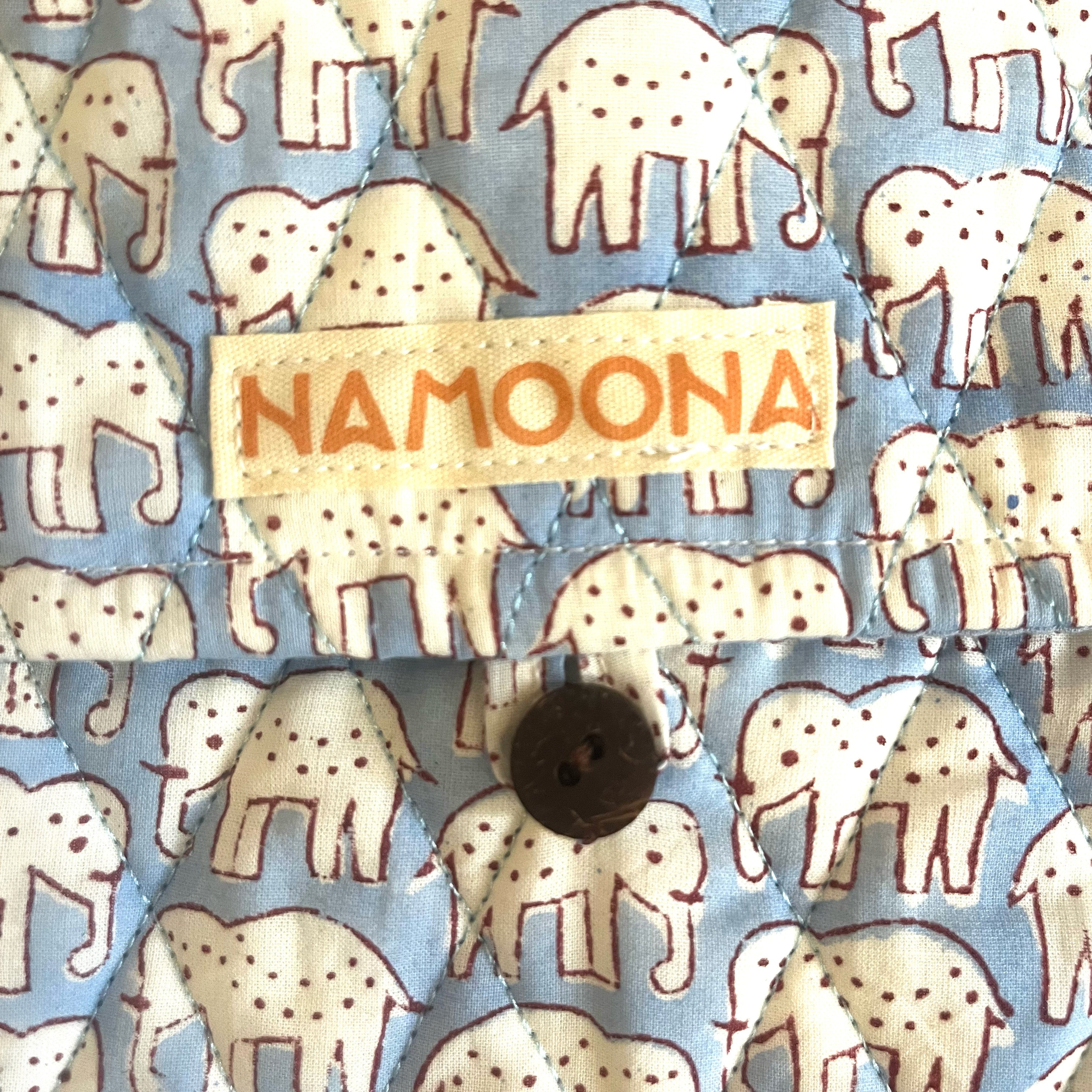 HOT WATER BOTTLE -  BLUE ELEPHANT