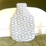 HOT WATER BOTTLE -  BLUE ELEPHANT