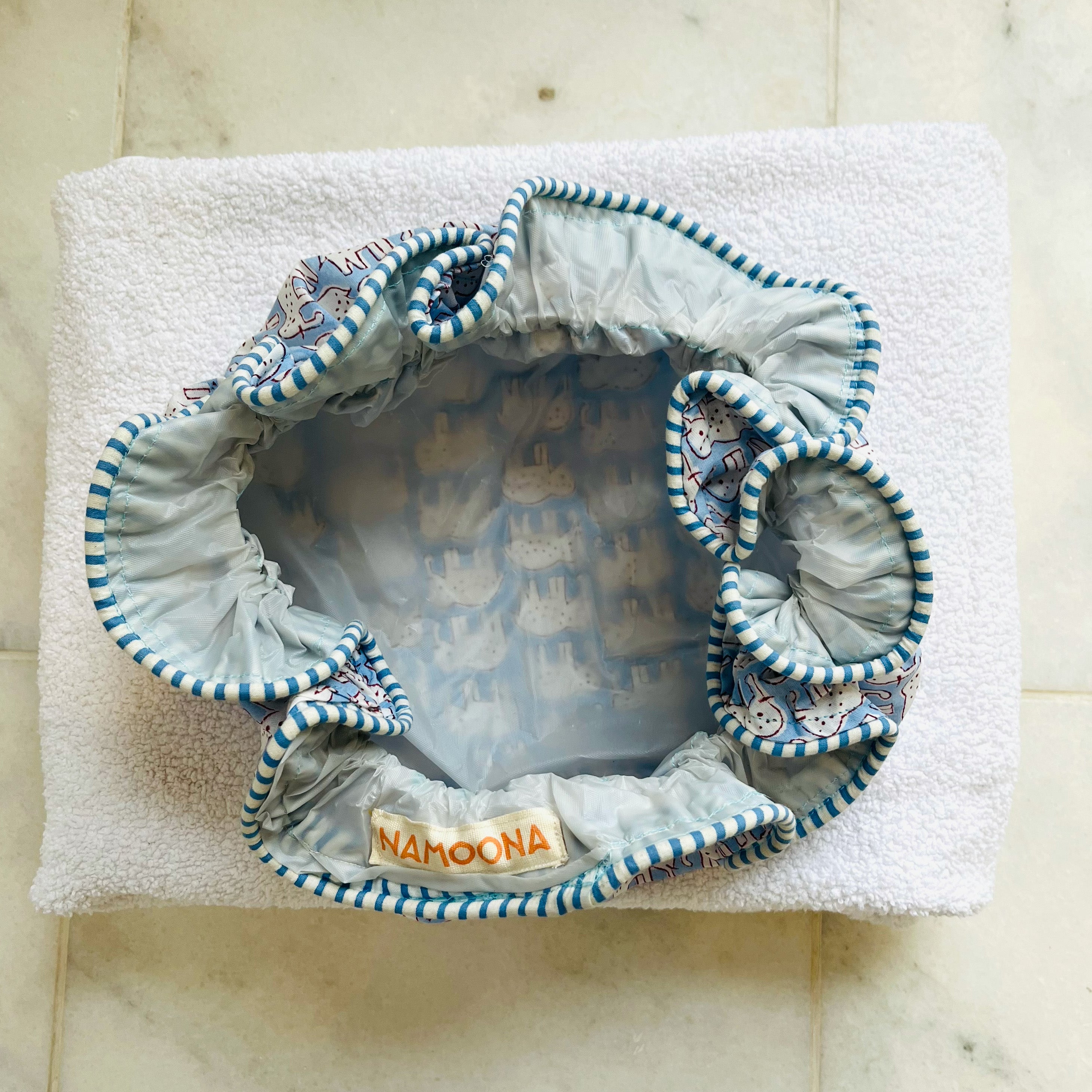 SHOWER CAP - BLUE ELEPHANT