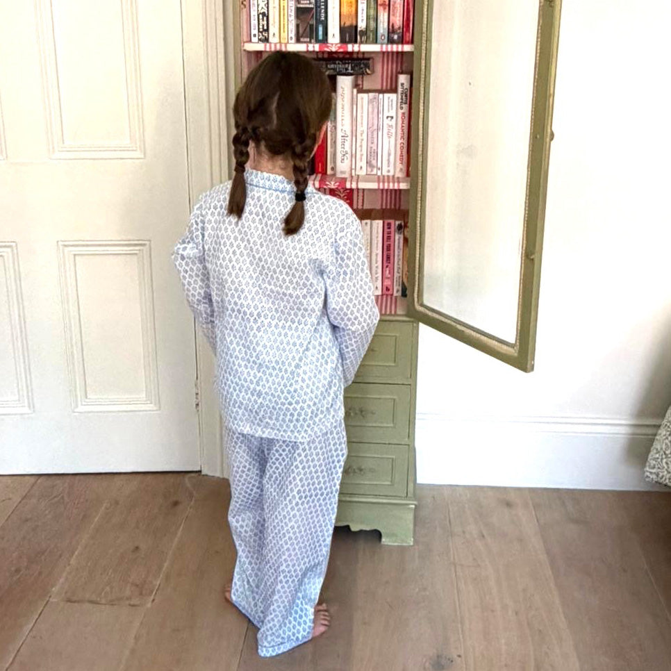 CHILDREN'S PYJAMAS - BLUE FERN