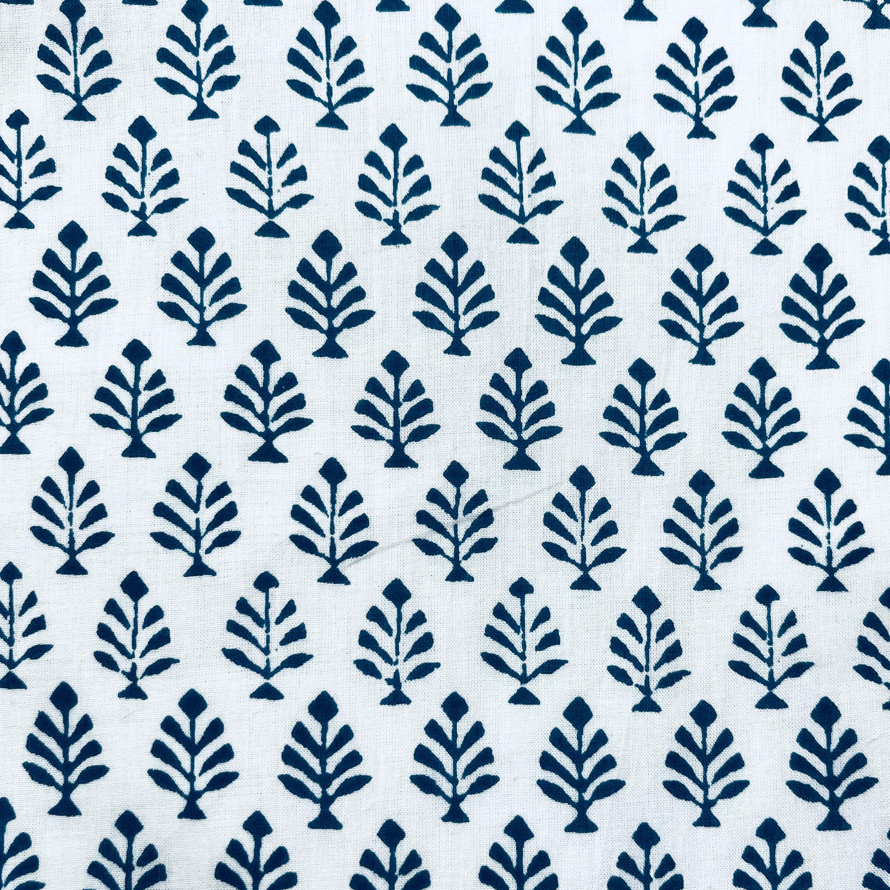 COTTON PYJAMAS - BLUE MOTIF
