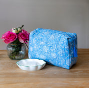 LARGE BATH BAG - POWDER BLUE