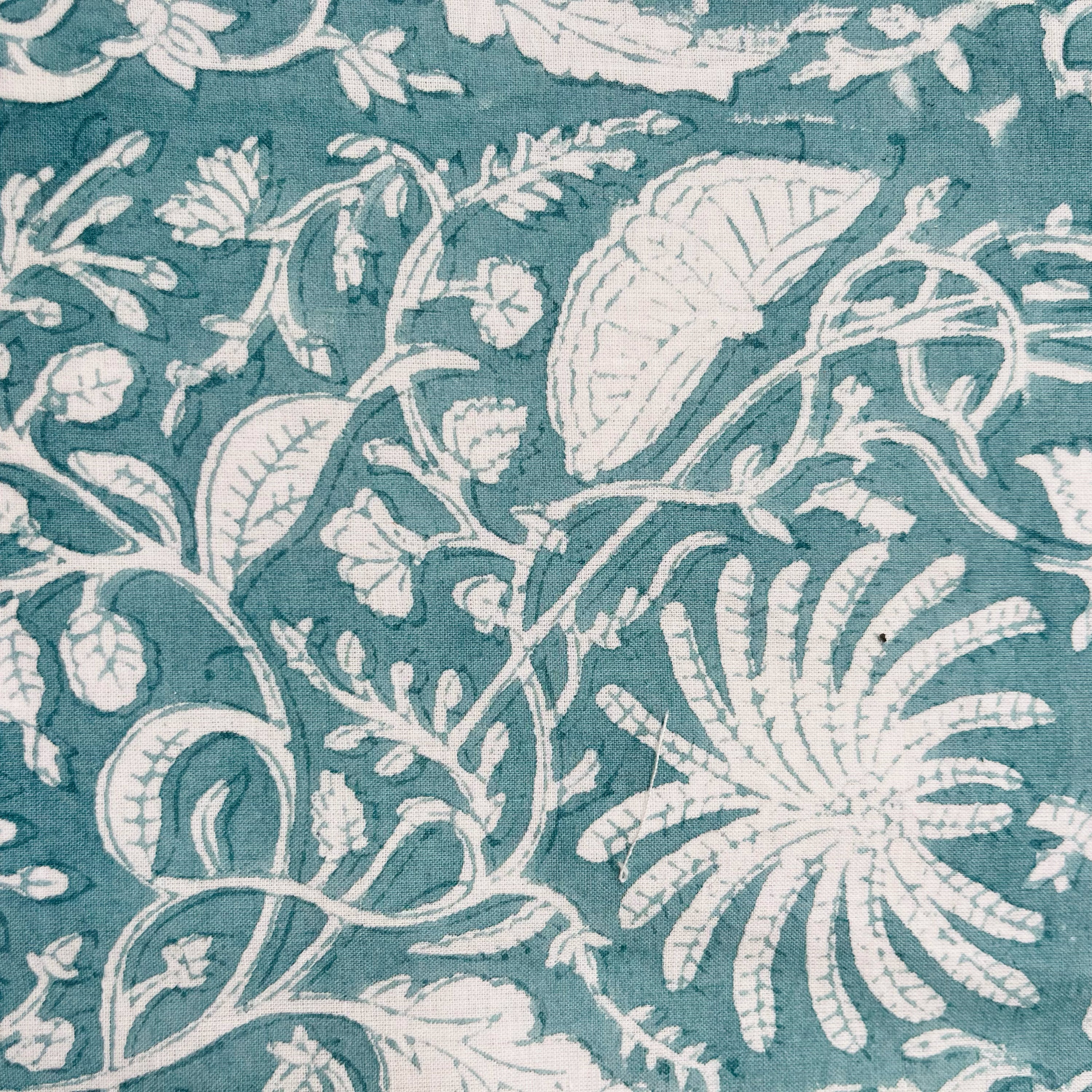 COTTON PYJAMAS - BLUE FLORAL