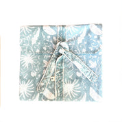 PYJAMA SHORTS - BLUE FLORAL