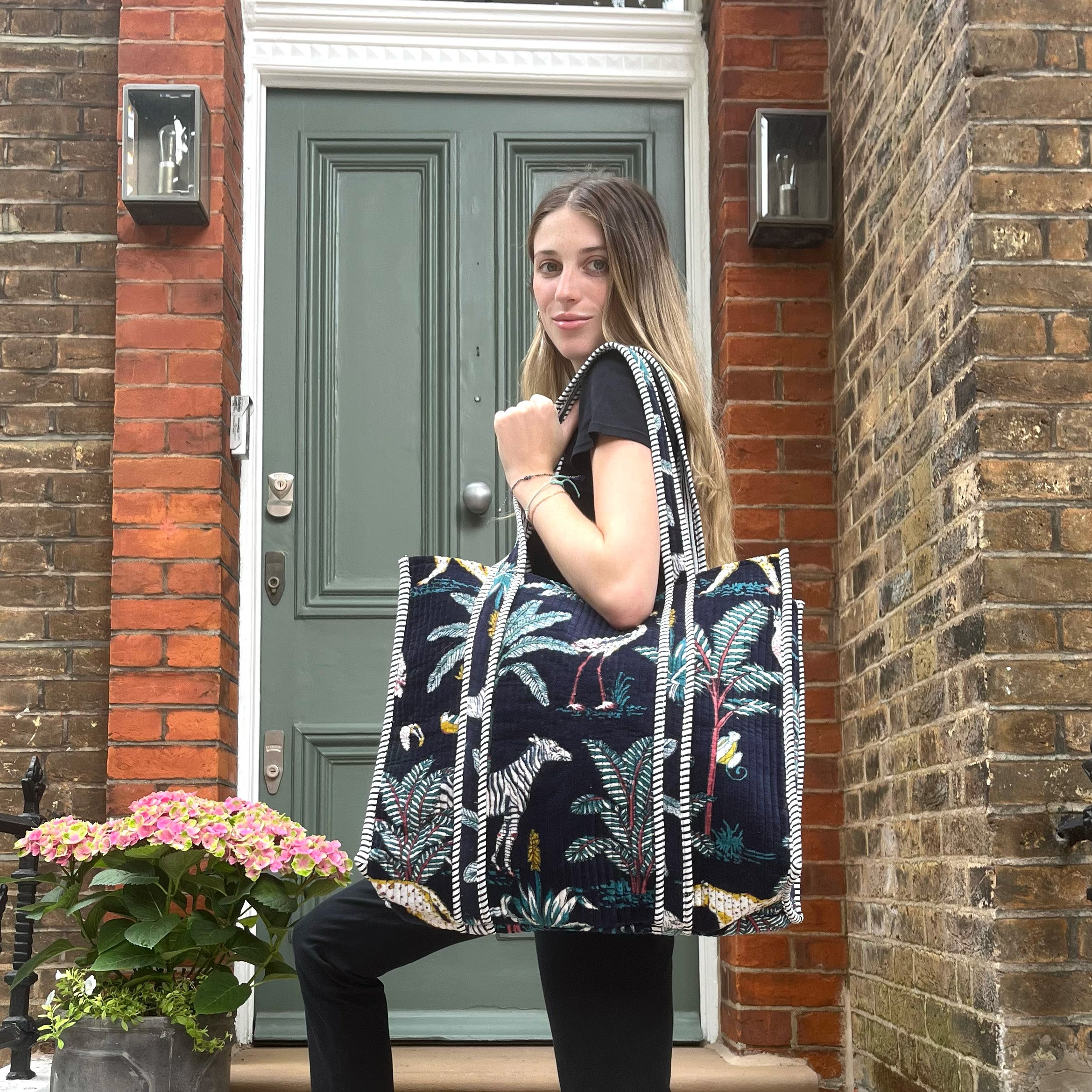 VELVET BAG - MIDNIGHT BLUE