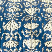 WASH BAG + MAKE UP POUCH SET - BLUE LOTUS