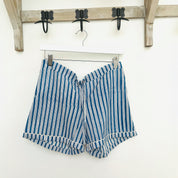 PYJAMA SHORTS - BLUE STRIPE