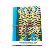 HAND MADE NOTEBOOK - BLUE TIGER