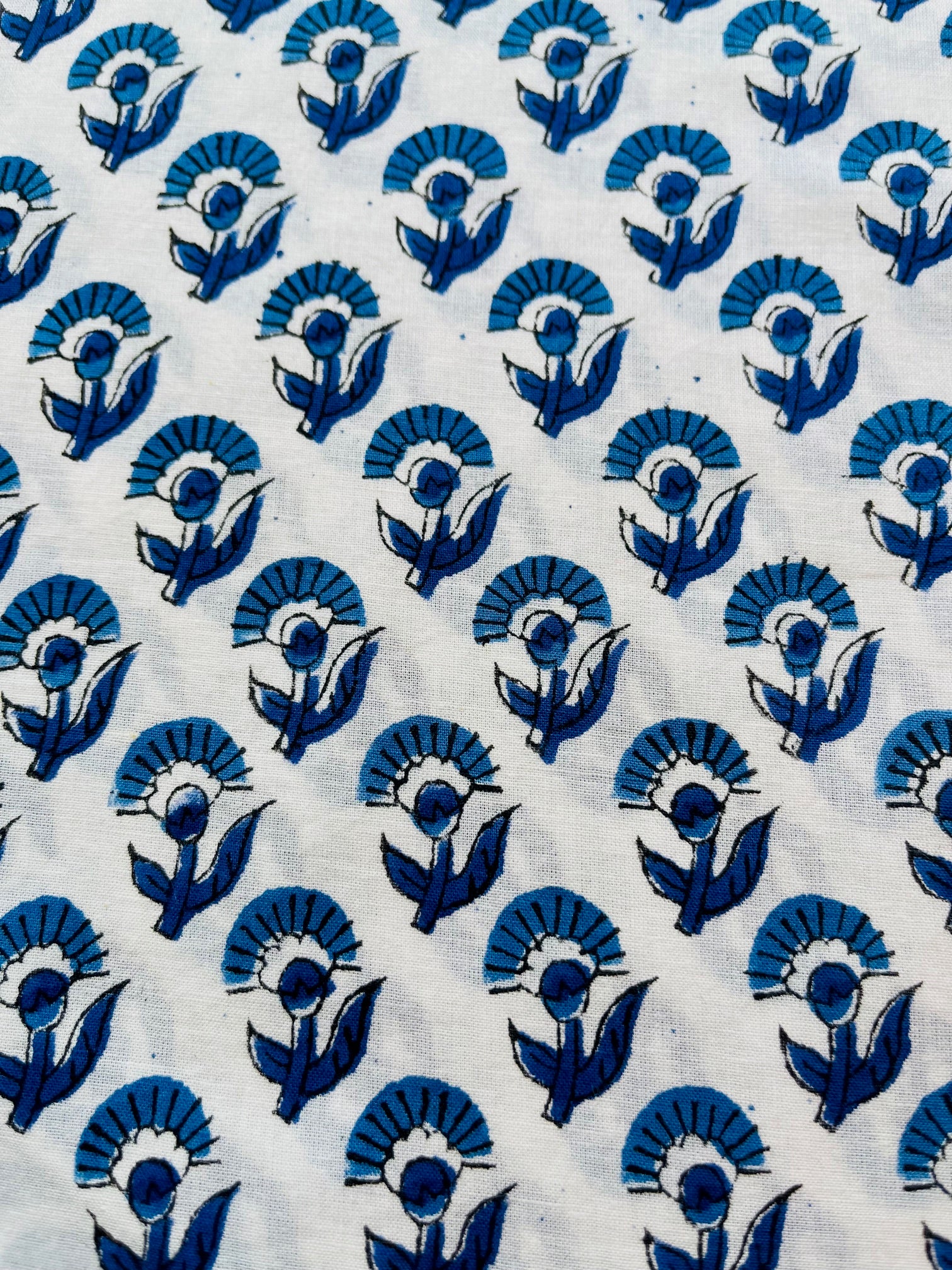 LIGHTWEIGHT NAPKINS - BLUE FLOWER