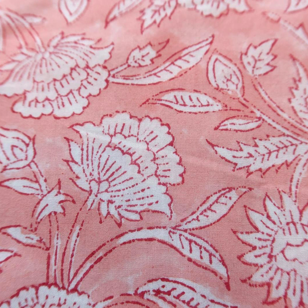 SIGNATURE COTTON ROBE - BLUSH PINK