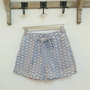PYJAMA SHORTS - BLUE ELEPHANT