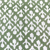THICKER WEAVE NAPKINS - SAGE GREEN MOTIF